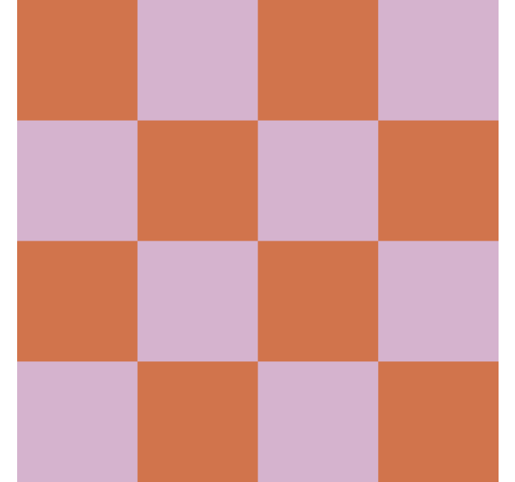 Tapeta kafelki motyw odcieni pomarańczy - TenStickers