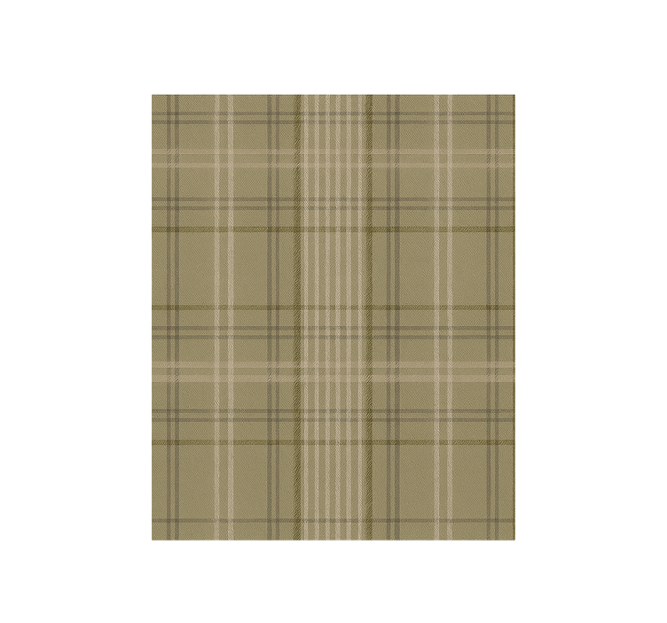 Tapeta vintage wzór w kolorze szaro-oliwkowym z lat 60. - TenStickers