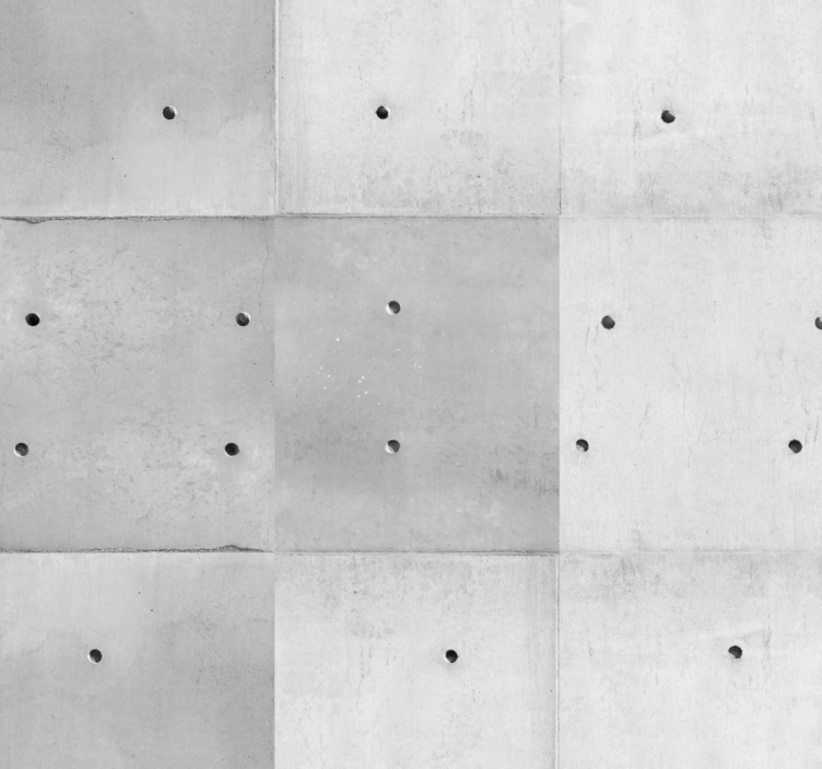 Tapeta Zimny stylowy mur z płyty - TenStickers