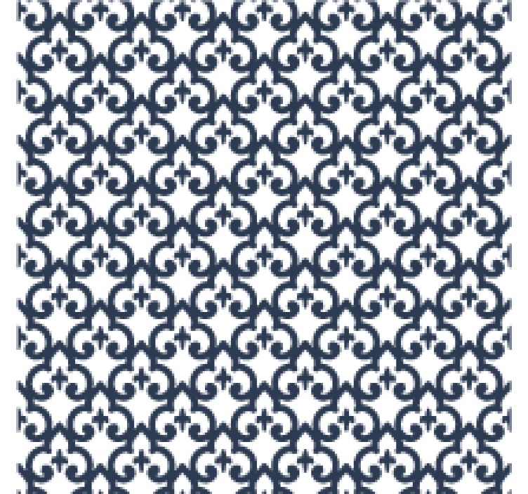 Kafelkowa tapeta ozdoby marokańskie - TenStickers