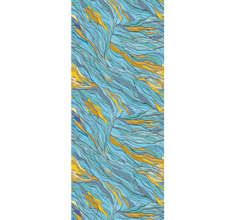 Tapeta abstrakcja abstrakcyjny przepływ organiczny - TenStickers