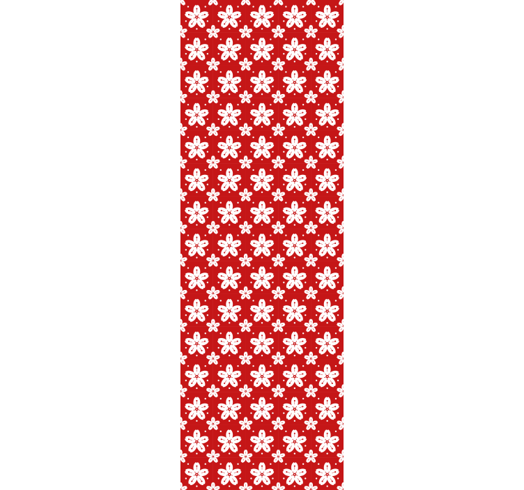 Tapeta kwiaty komplet z motywem kwiatowym - TenStickers