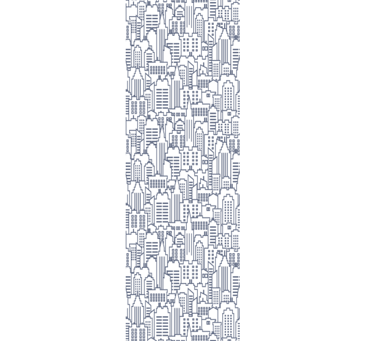 Tapeta Wzór miejski - TenStickers