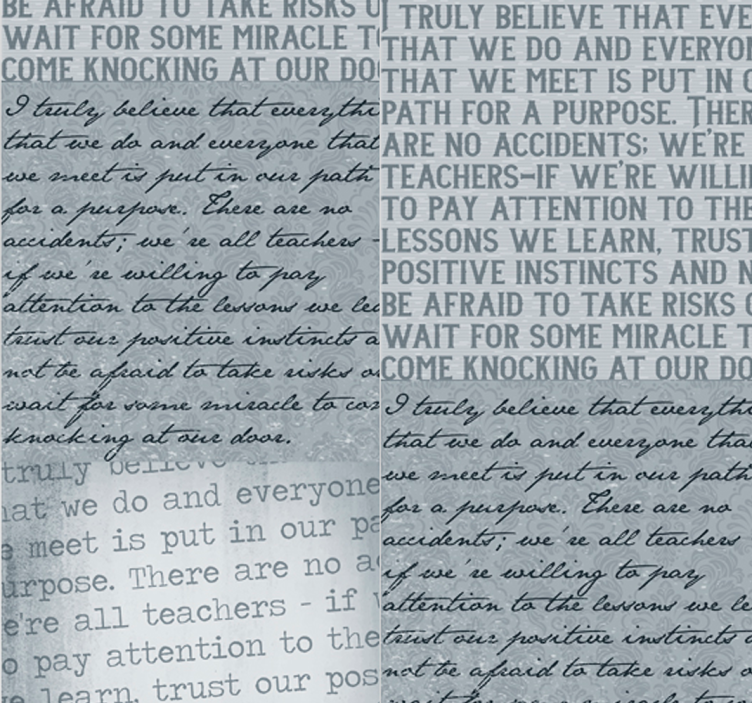 Tapeta tekst Marla Gibbs - TenStickers