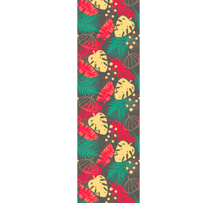 Tapeta dżungla motyw tropikalnej monstery - TenStickers