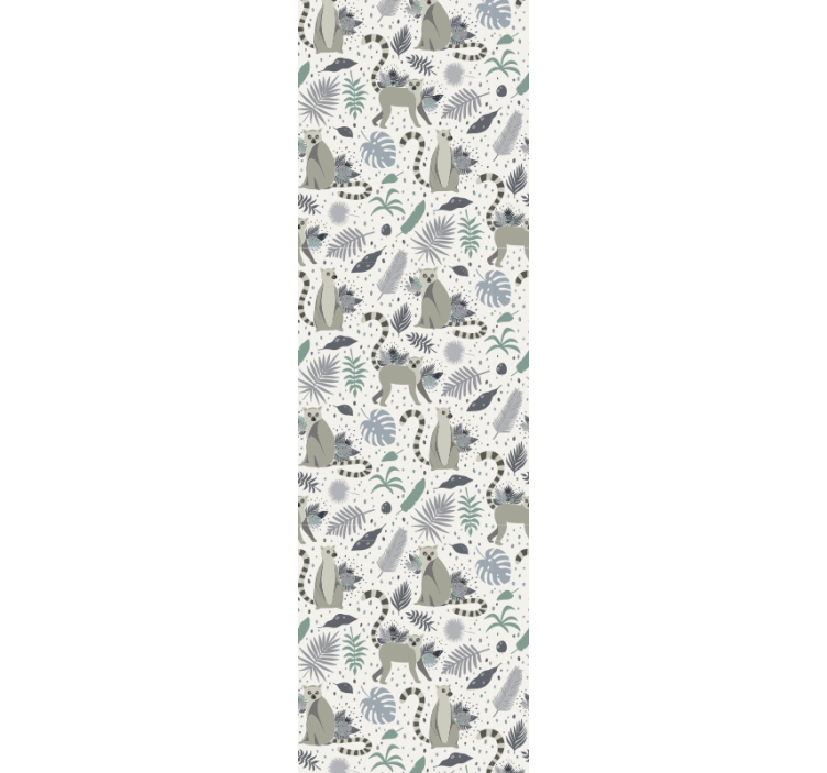 Tapeta zwierzęta wzory zwierząt safari - TenStickers