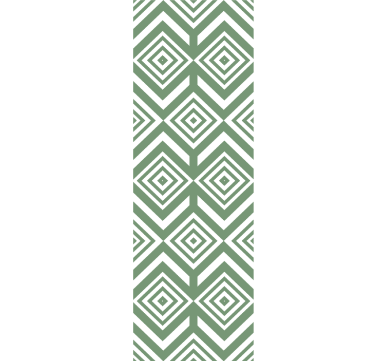 Tapeta geometrczyna geometryczne kształty diamentów - TenStickers