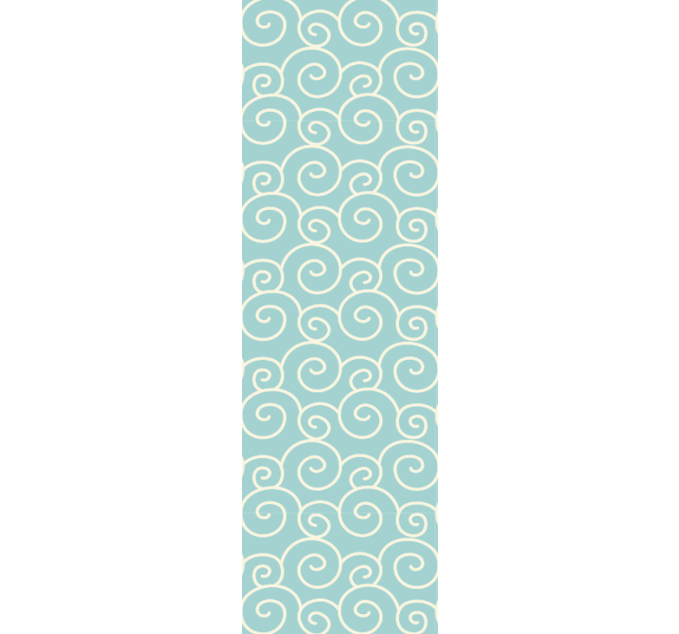 Tapeta ornament wirujące spirale - TenStickers