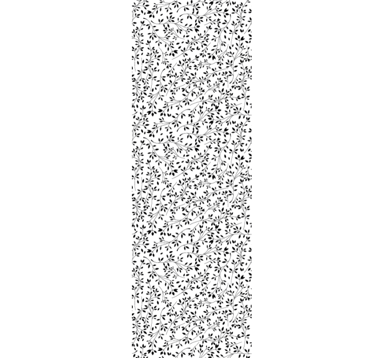 Tapeta kwiaty kwiatowa zawiłość - TenStickers