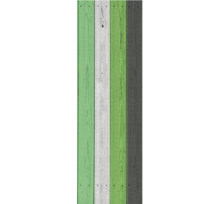 Tapeta do salonu Laminaty o strukturze drewna w różnych kolorach - TenStickers