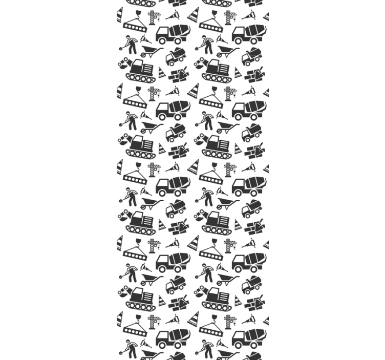 Tapety przemysłowe motyw konstrukcyjny - TenStickers