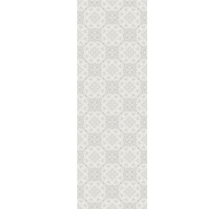 Tapeta ornament misterne motywy kwiatowe - TenStickers