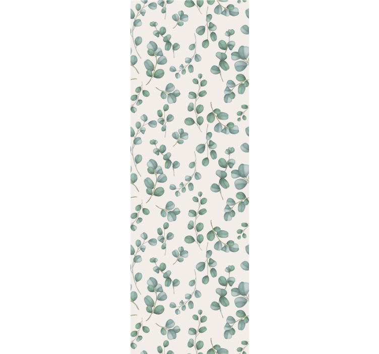 Tapeta liście liście eukaliptusa - TenStickers