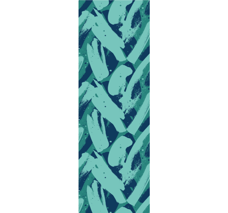 Tapeta abstrakcja abstrakcyjny wzór pociągnięcia pędzlem - TenStickers