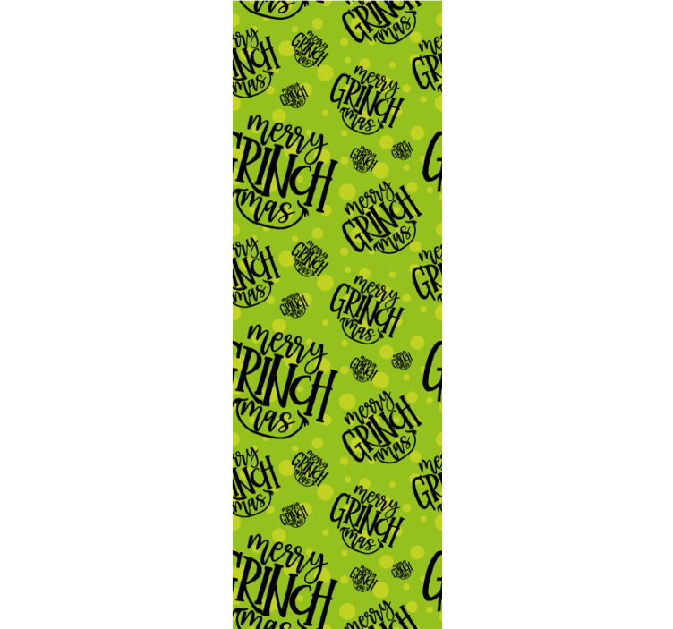 Tapeta Boże Narodzenie świąteczny wzór postaci - TenStickers