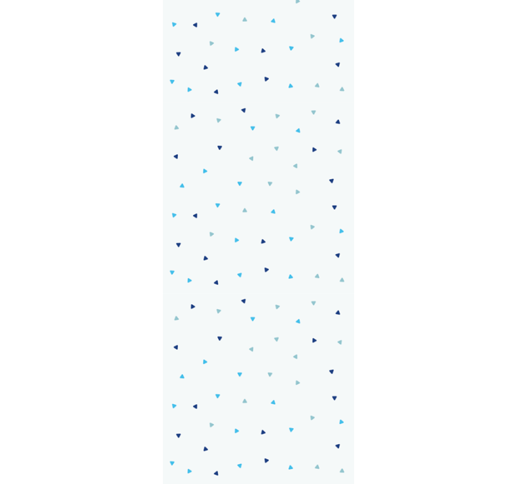 Tapeta geometrczyna minimalistyczne trójkąty - TenStickers