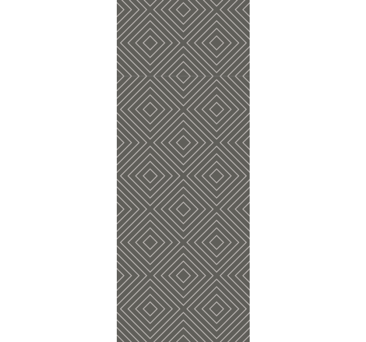 Tapeta geometrczyna geometryczny diament - TenStickers