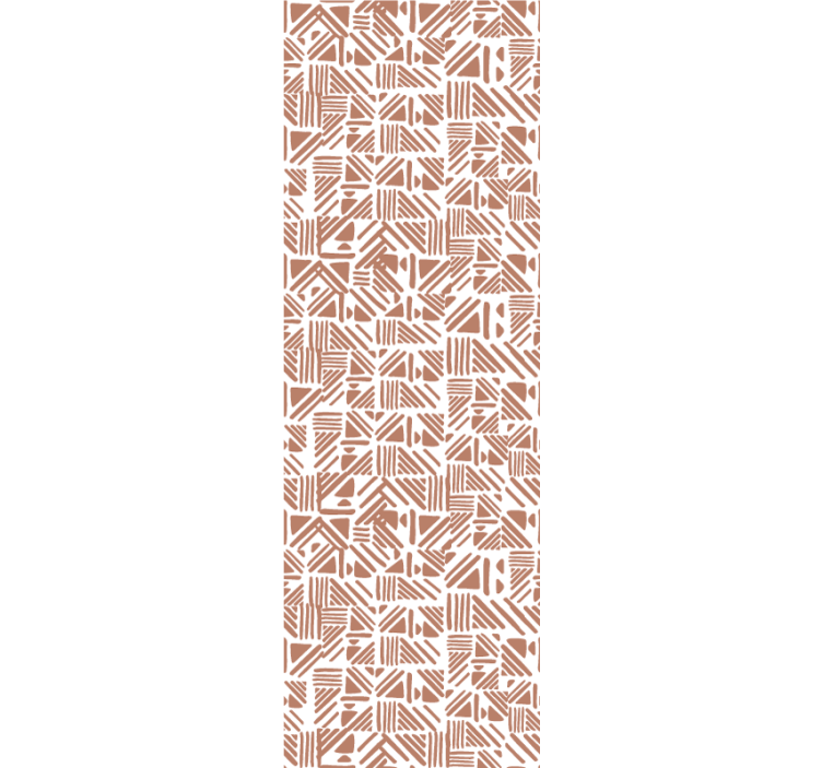 Tapeta geometrczyna abstrakcyjne wzory geometryczne - TenStickers