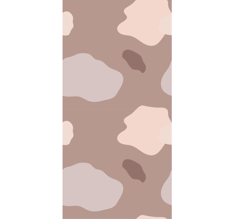 Tapeta do sypialni abstrakcyjny motyw chmury - TenStickers