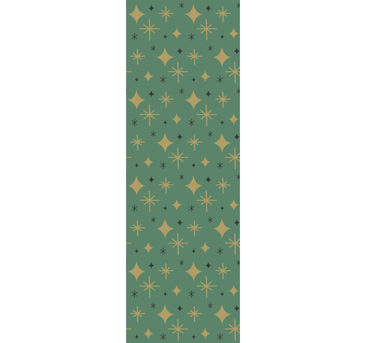 Tapeta Boże Narodzenie świąteczna geometria - TenStickers