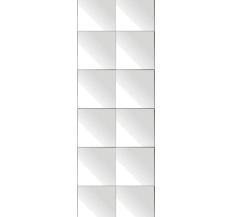 Tapeta kafelki czysty, prosty wzór - TenStickers