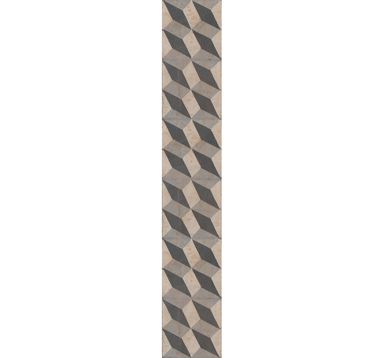 Tapeta 3D motyw geometryczny 3d - TenStickers