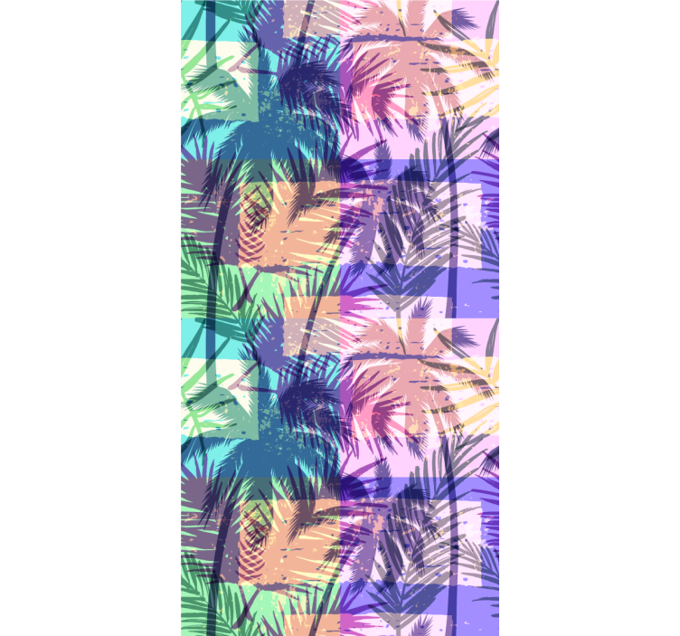 Tapeta drzewa zabytkowe palmy laves - TenStickers