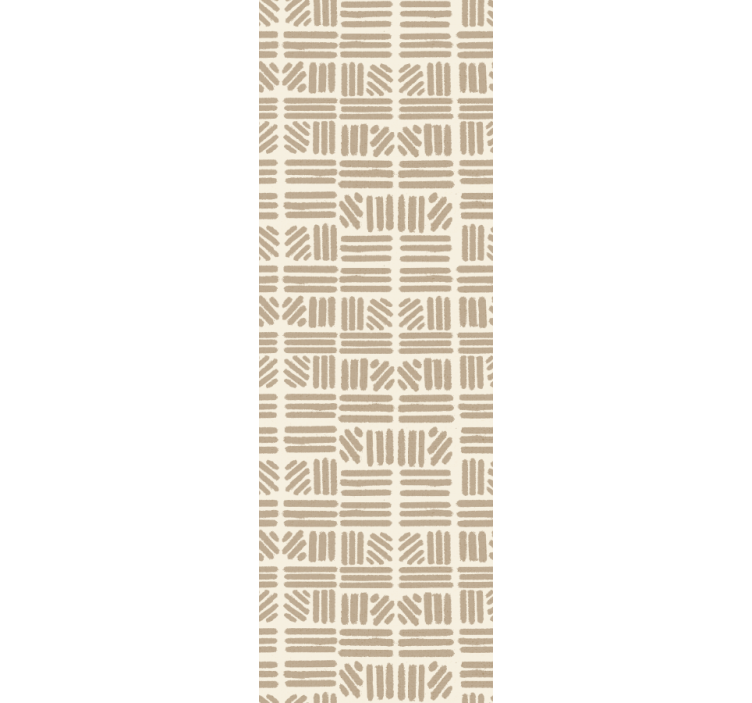 Tapeta nowoczesna wzory linii geometrycznych - TenStickers