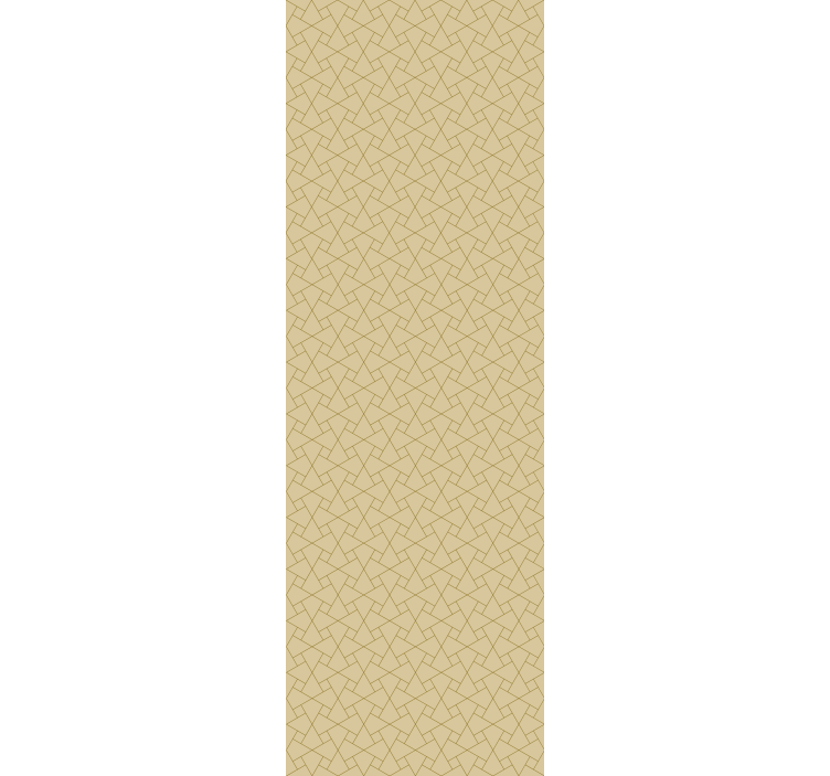 Tapeta geometrczyna wzór przecinających się linii - TenStickers