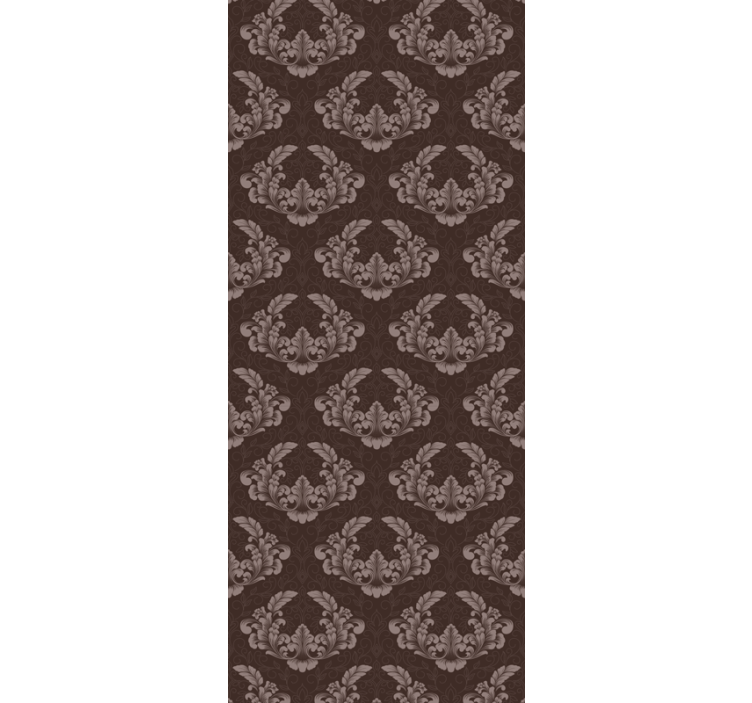 Tapeta barok klasyczne wzory kwiatowe - TenStickers