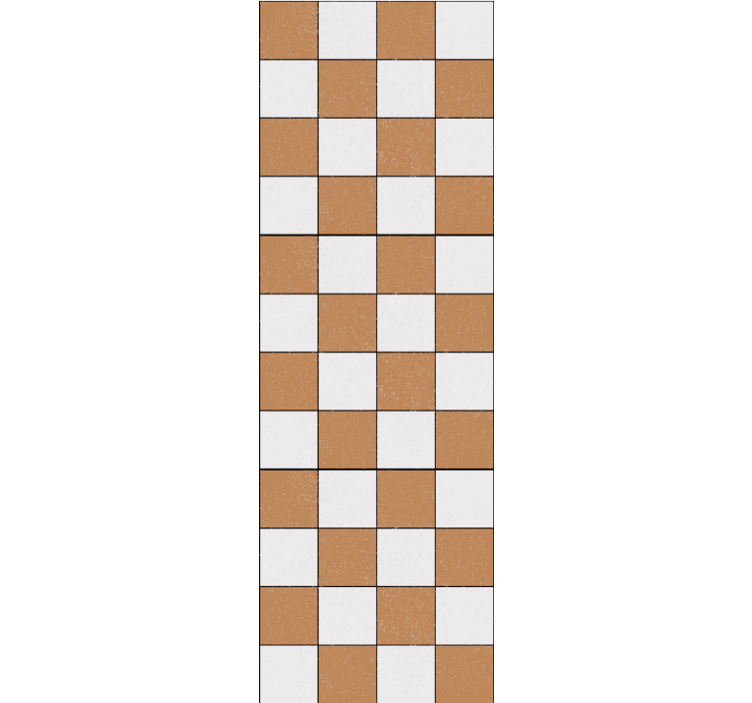 Tapeta kafelki projekt wzoru kwadratowego - TenStickers