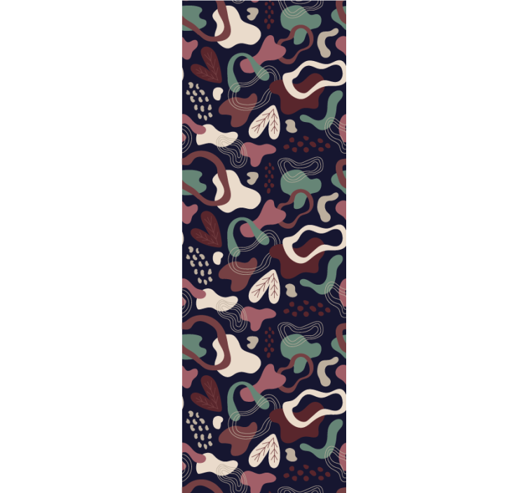 Tapeta abstrakcja płynny wzór geometryczny - TenStickers