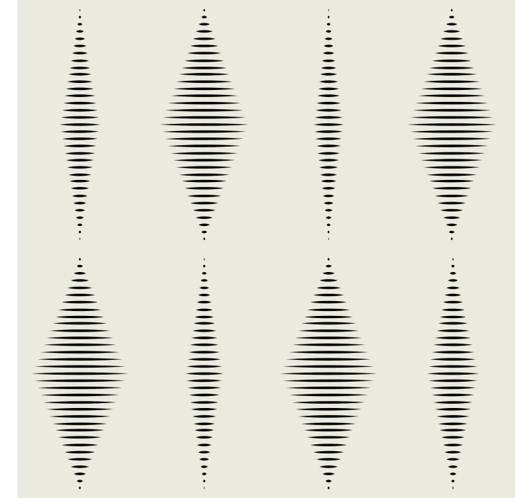 Tapety geometryczne rabaul ikat - TenStickers