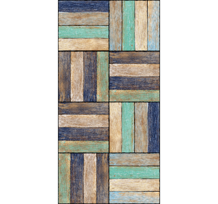 Nowoczesne tapety kolorowe igraszki - TenStickers