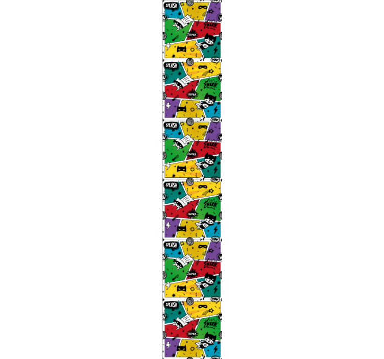 Tapeta dla dzieci postacie z kreskówek - TenStickers