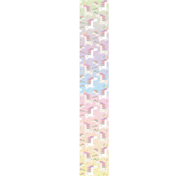 Tapeta zwierzęta tło tęczy - TenStickers