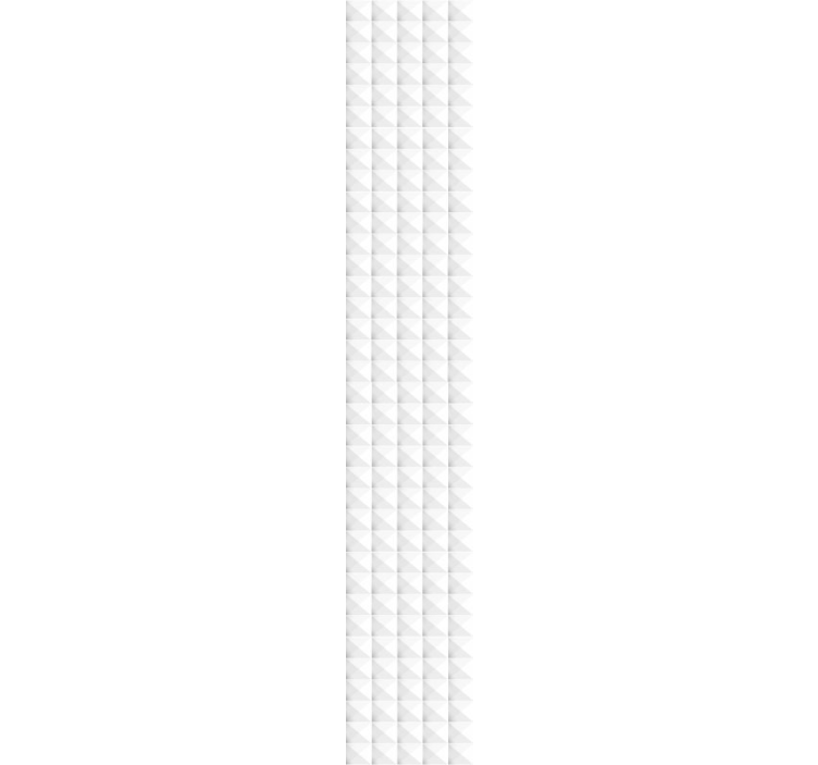 Tapeta 3D Biały kwadrat tapety 3d - TenStickers