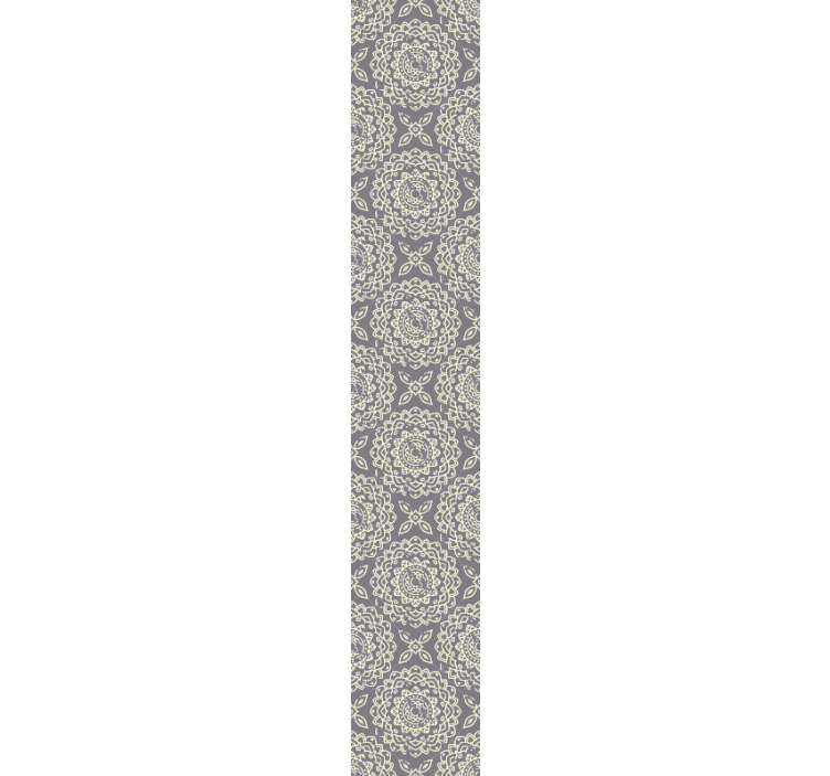 Tapeta nowoczesna Szare nowoczesne ozdoby - TenStickers