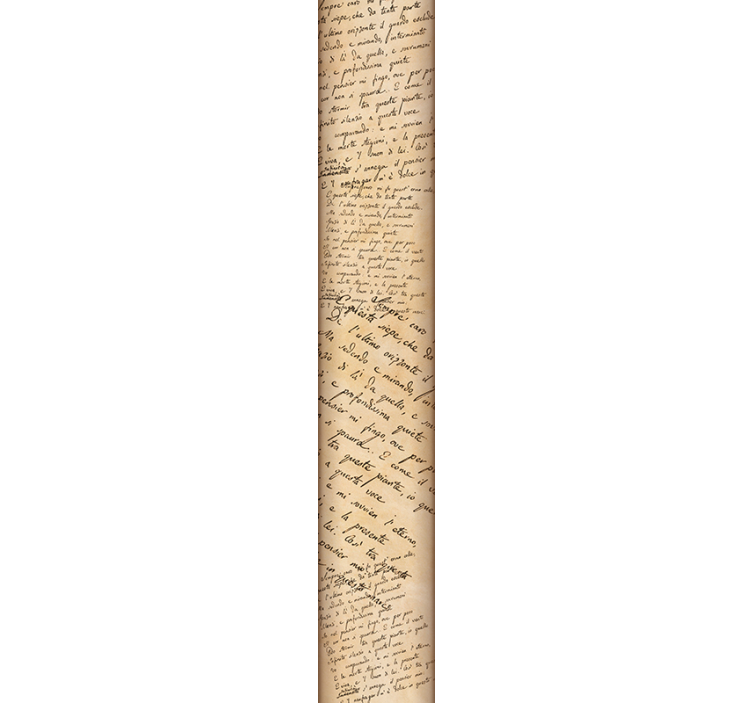 Tapeta z napisami motyw pisma kursywnego - TenStickers