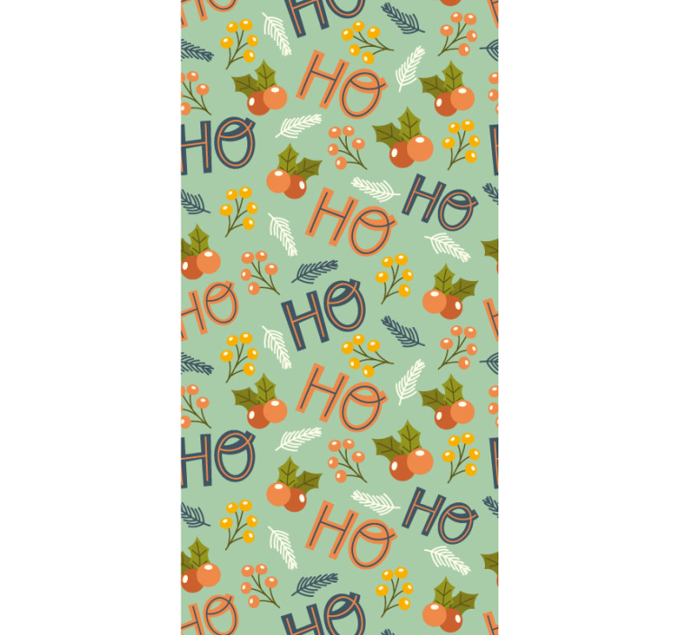 Tapeta Boże Narodzenie świąteczne motywy sezonowe - TenStickers