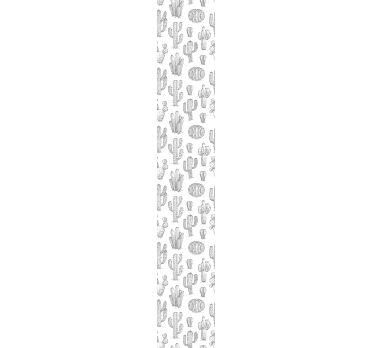 Tapeta natura wzór kaktusa - TenStickers