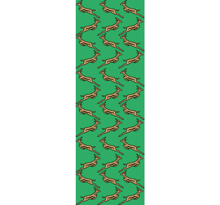 Tapeta zwierzęta biegające gazele - TenStickers