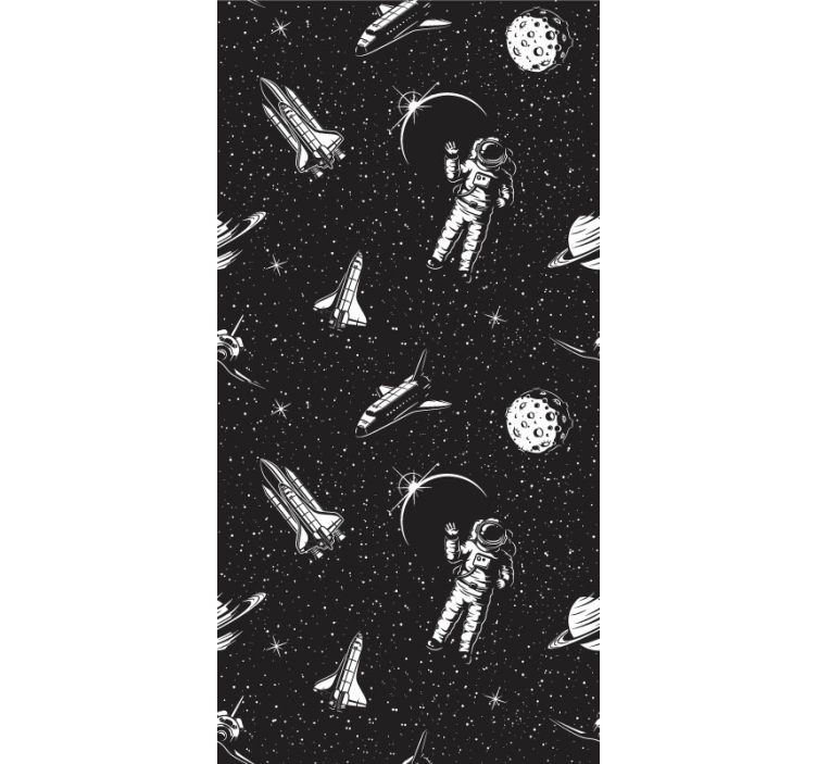 Tapeta Astronauta w kosmosie - TenStickers