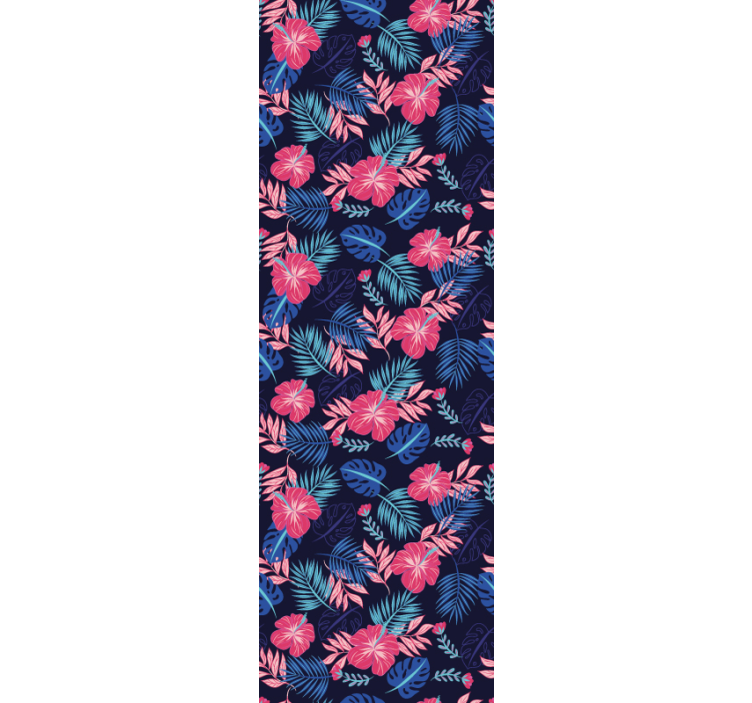 Tapeta natura tropikalne rośliny botaniczne - TenStickers