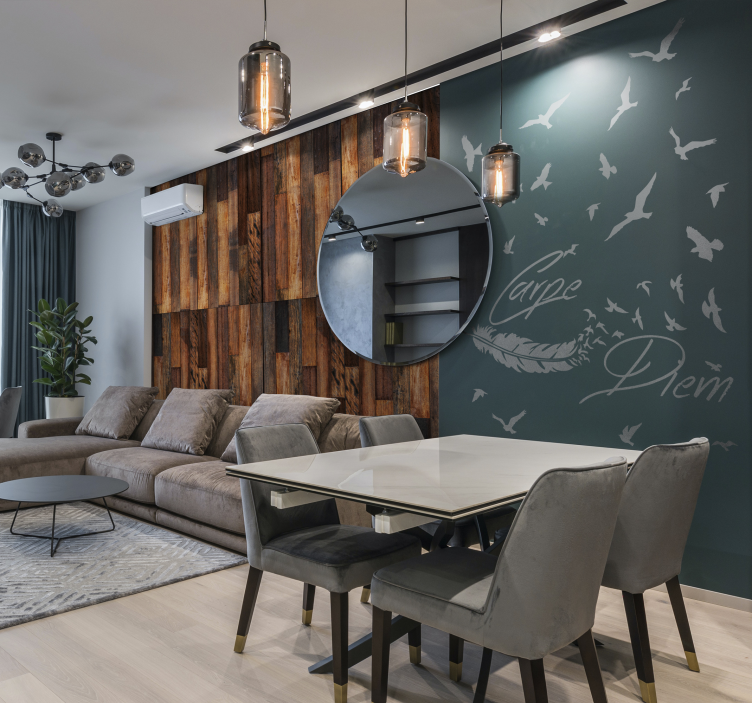 Tapeta drewno tapeta - naturalny spokój - TenStickers