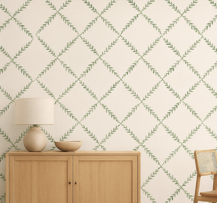 Tapeta do kuchni gałęzie drzewa oliwnego - TenStickers