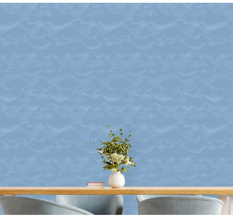 Tapeta pejzaż Błękitne niebo i chmury - TenStickers