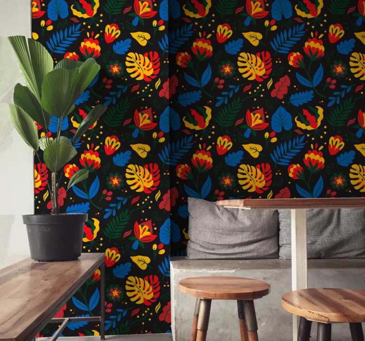 Tapeta Wzory etniczne - TenStickers