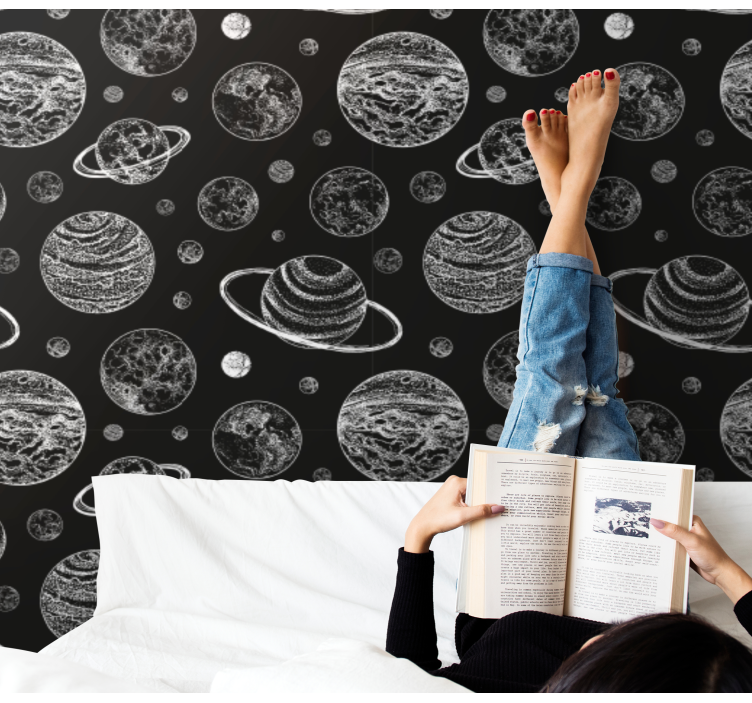 Tapeta gwiazdy eksploracja ciał niebieskich - TenStickers