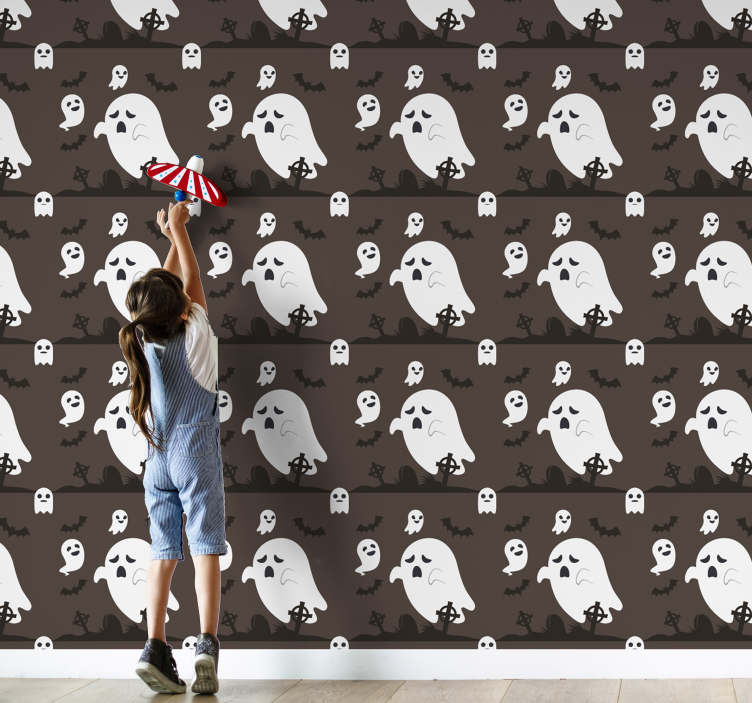 Tapeta Halloween upiorne strachy - TenStickers